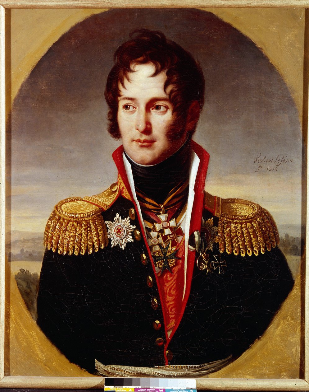 Retrato de Pyotr Alexandrovich Chicherin (1778-1848) (Piotr Alexandrovitch Tchitcherine) de Robert Lefevre
