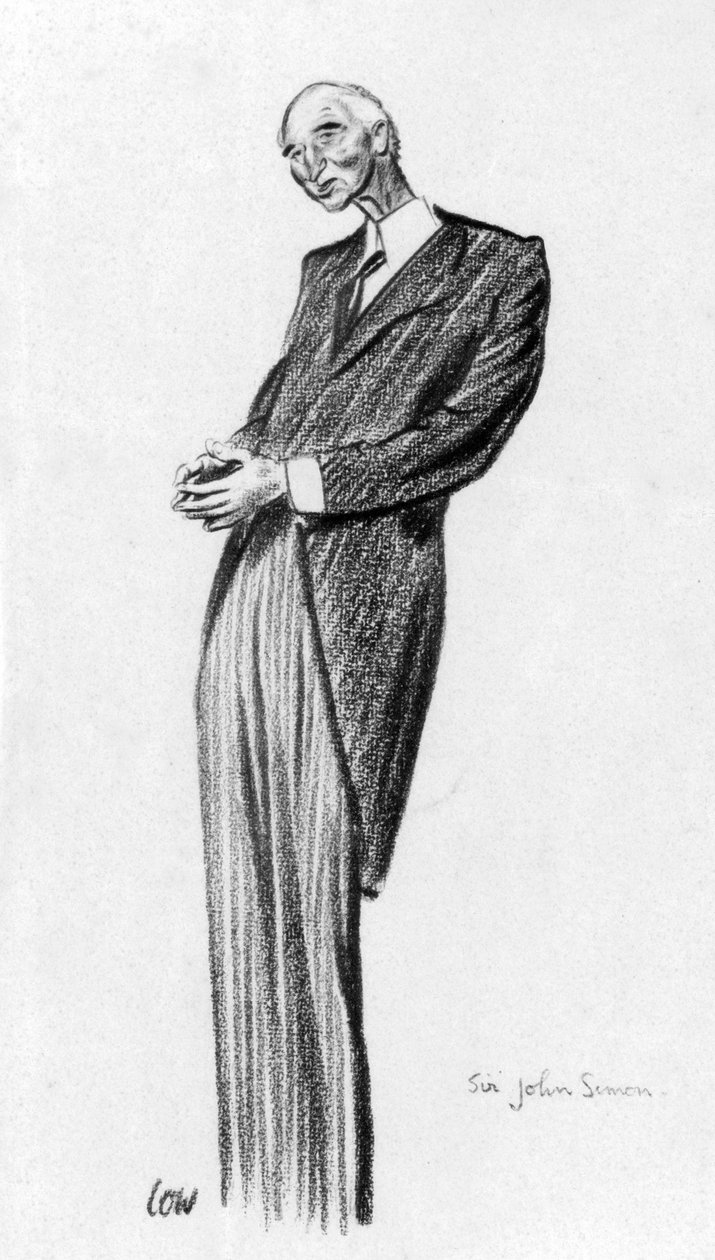 John Simon, 1º Visconde Simon, 1933. de Robert Low