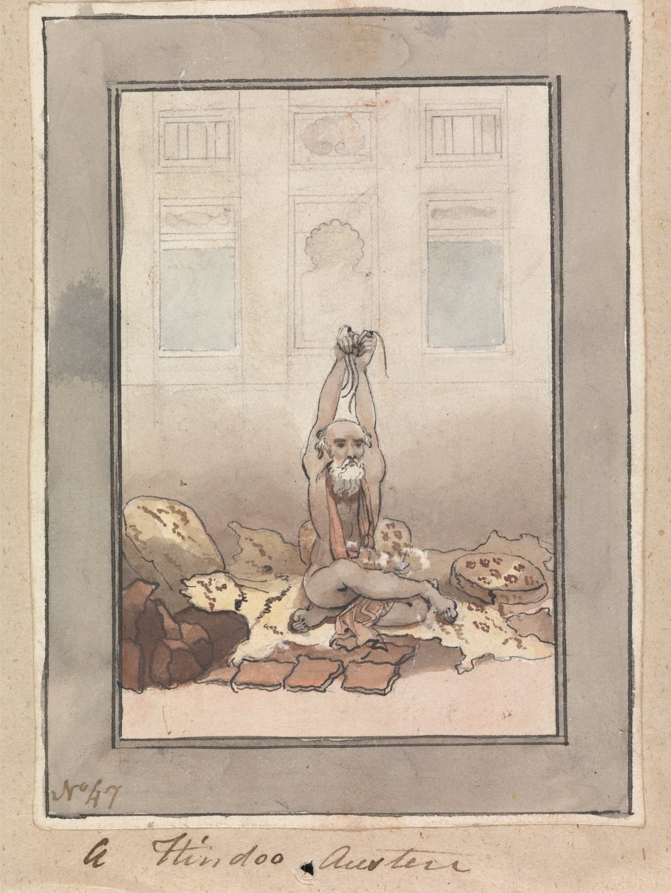 Um Austere Hindu Fakir de Robert Mabon