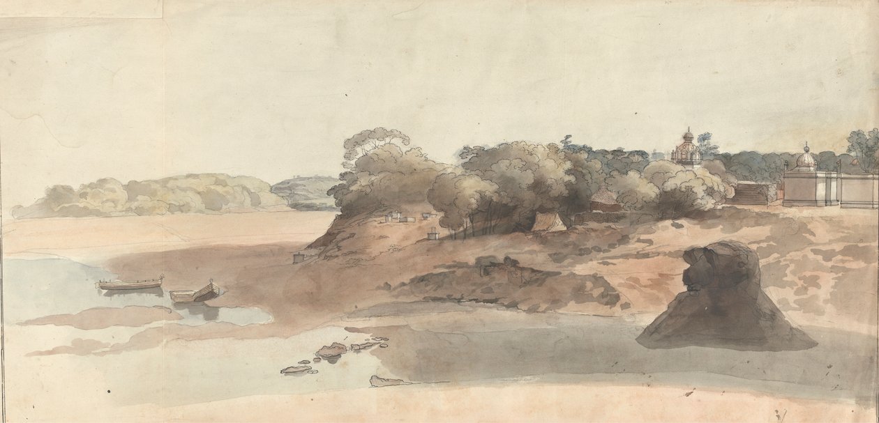 Edifícios junto a um rio de Robert Mabon