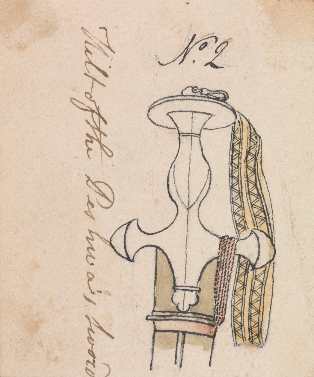 O punho da espada de Peshwa de Robert Mabon