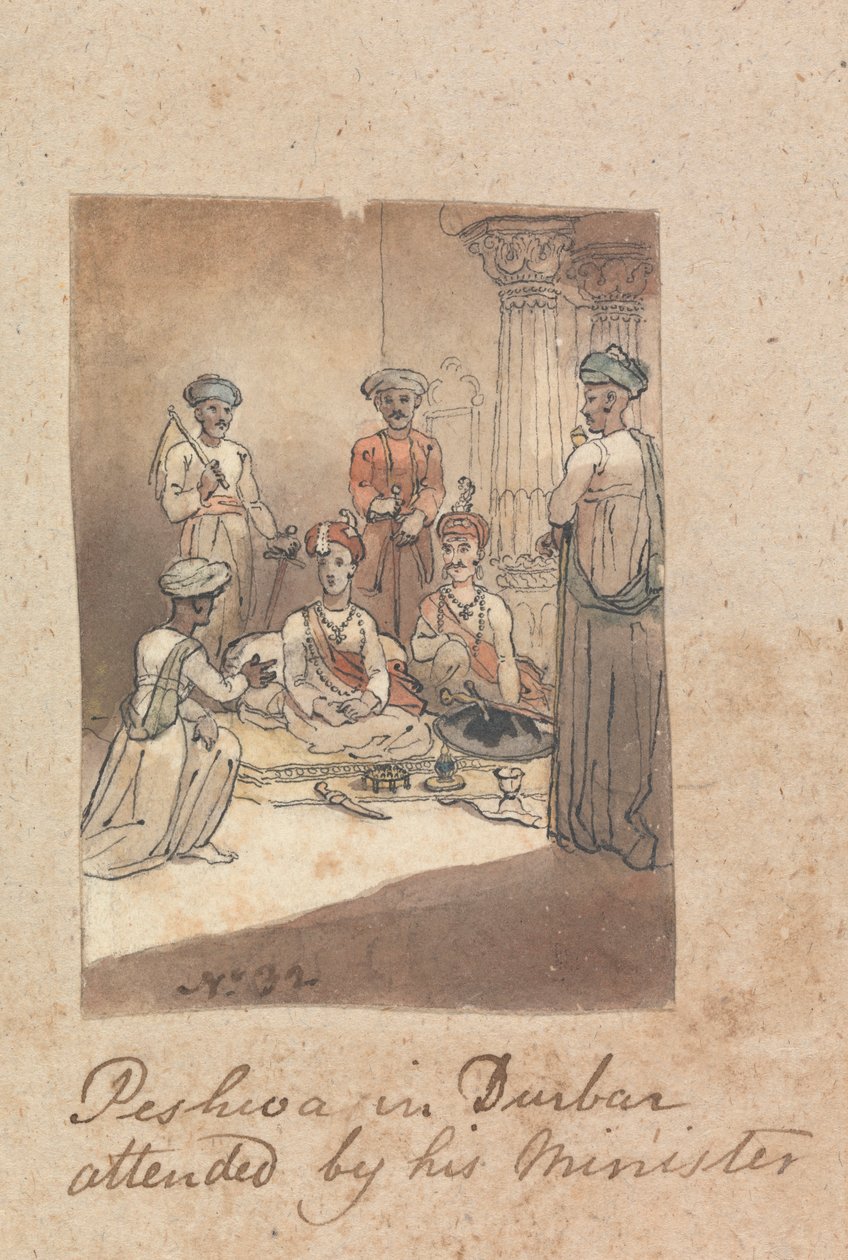 A Maratha Peshwa e os seus Ministros de Robert Mabon