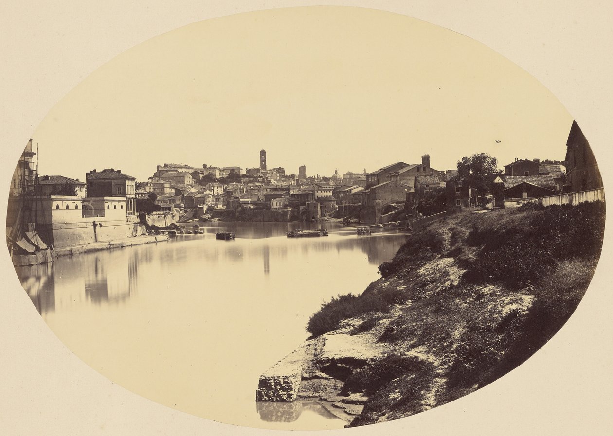 [Vista de Roma e do Tibre]. de Robert MacPherson