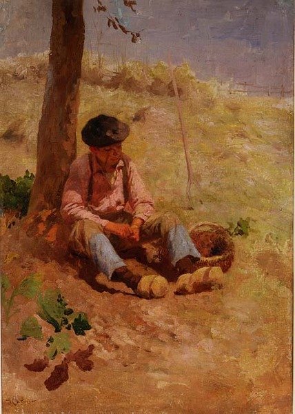 Descanso do trabalhador de campo de Robert McGregor