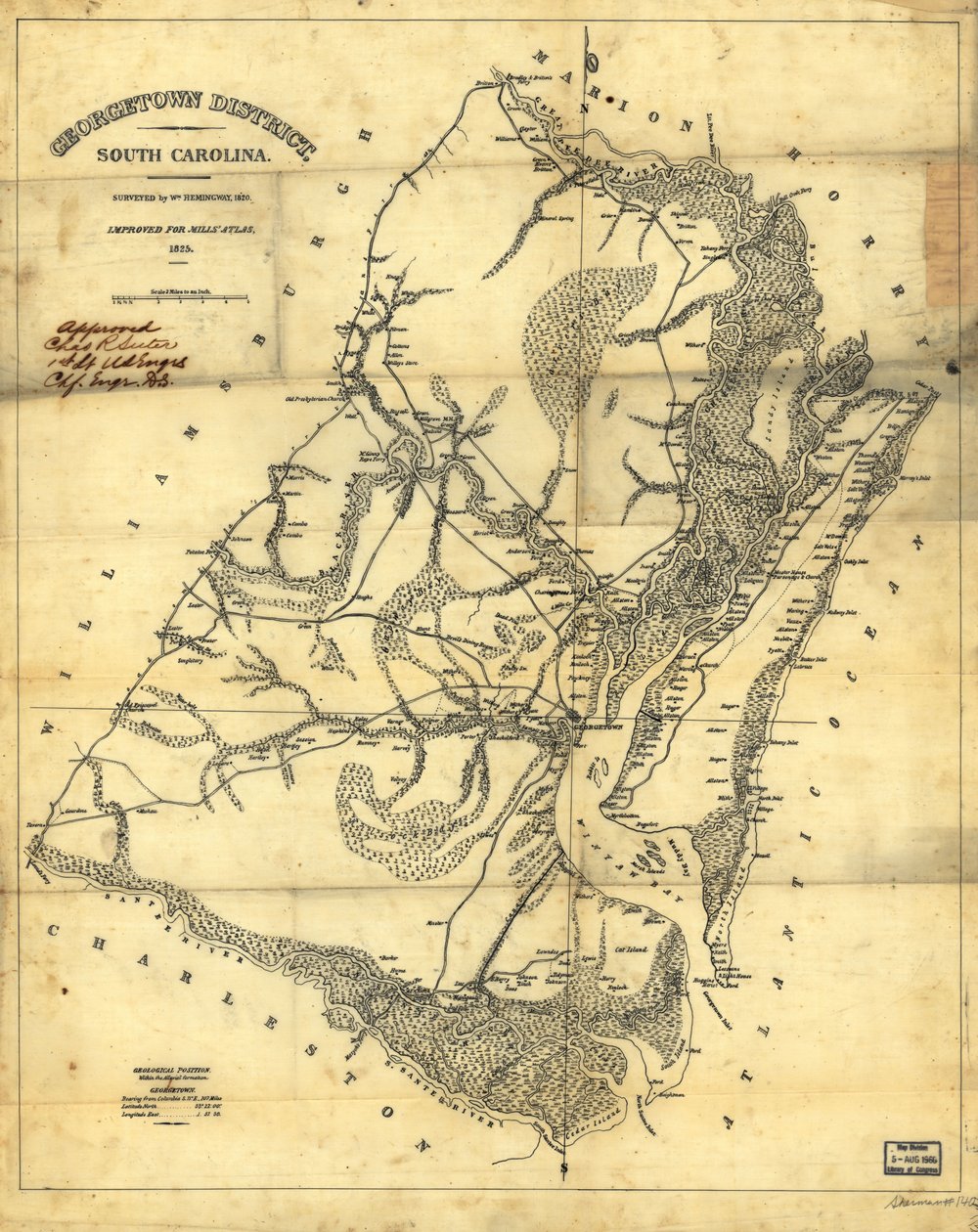 Distrito de Georgetown, Carolina do Sul LOC 2007627459 de Robert Mills