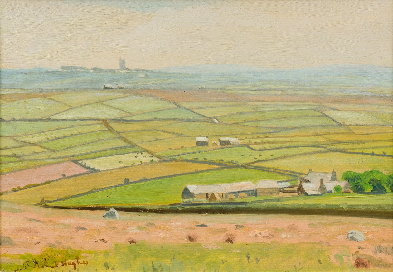 Zennor (óleo sobre painel) de Robert Morson Hughes