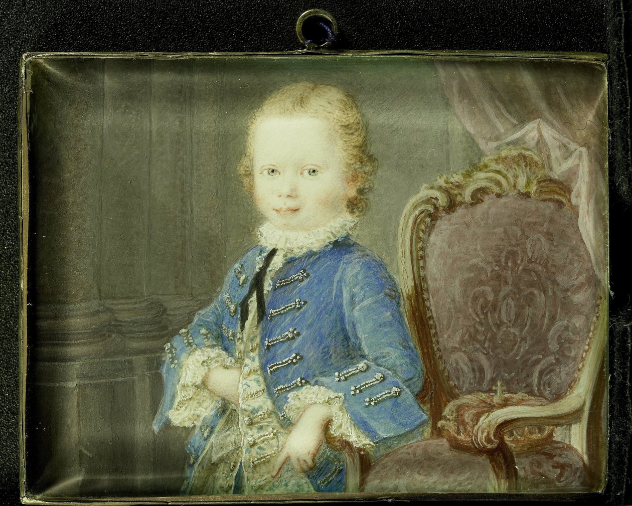 William V (1748-1806), Príncipe de Orange-Nassau, quando criança de Robert Mussard