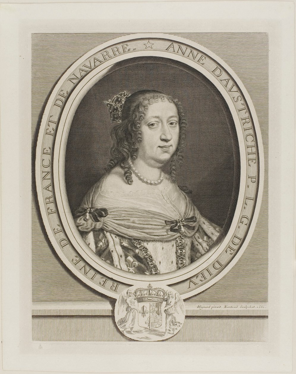 Ana da Áustria, Rainha da França de Robert Nanteuil