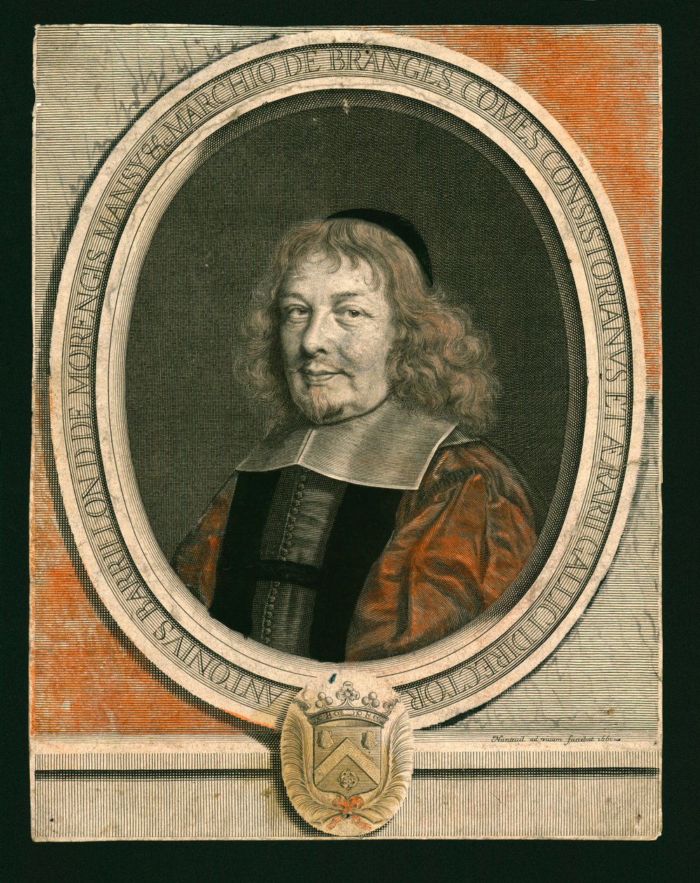 Antoine Barrillon de Morangis, c1661. de Robert Nanteuil
