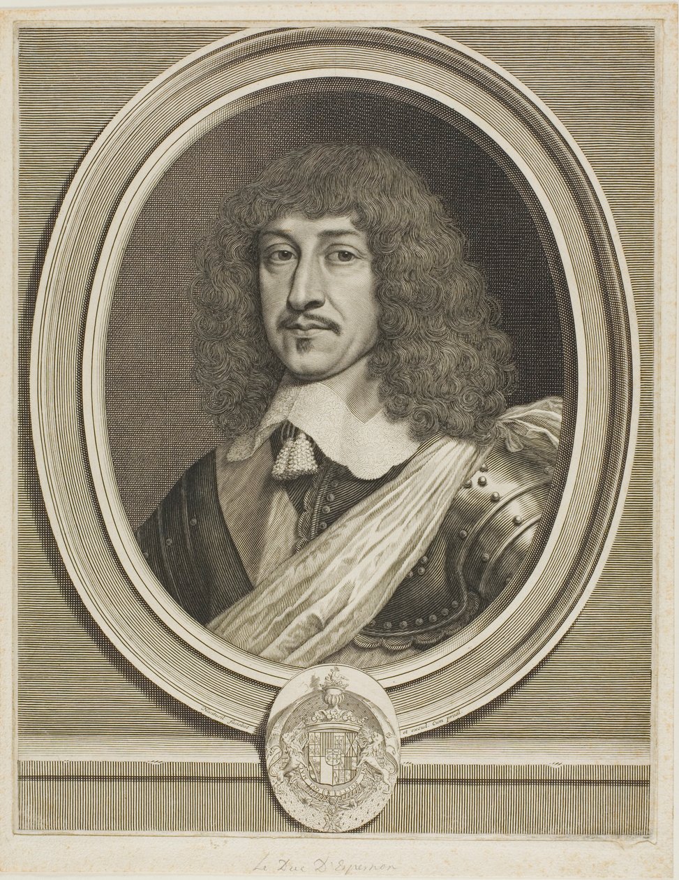 Bernard Duque de Épernon de Robert Nanteuil