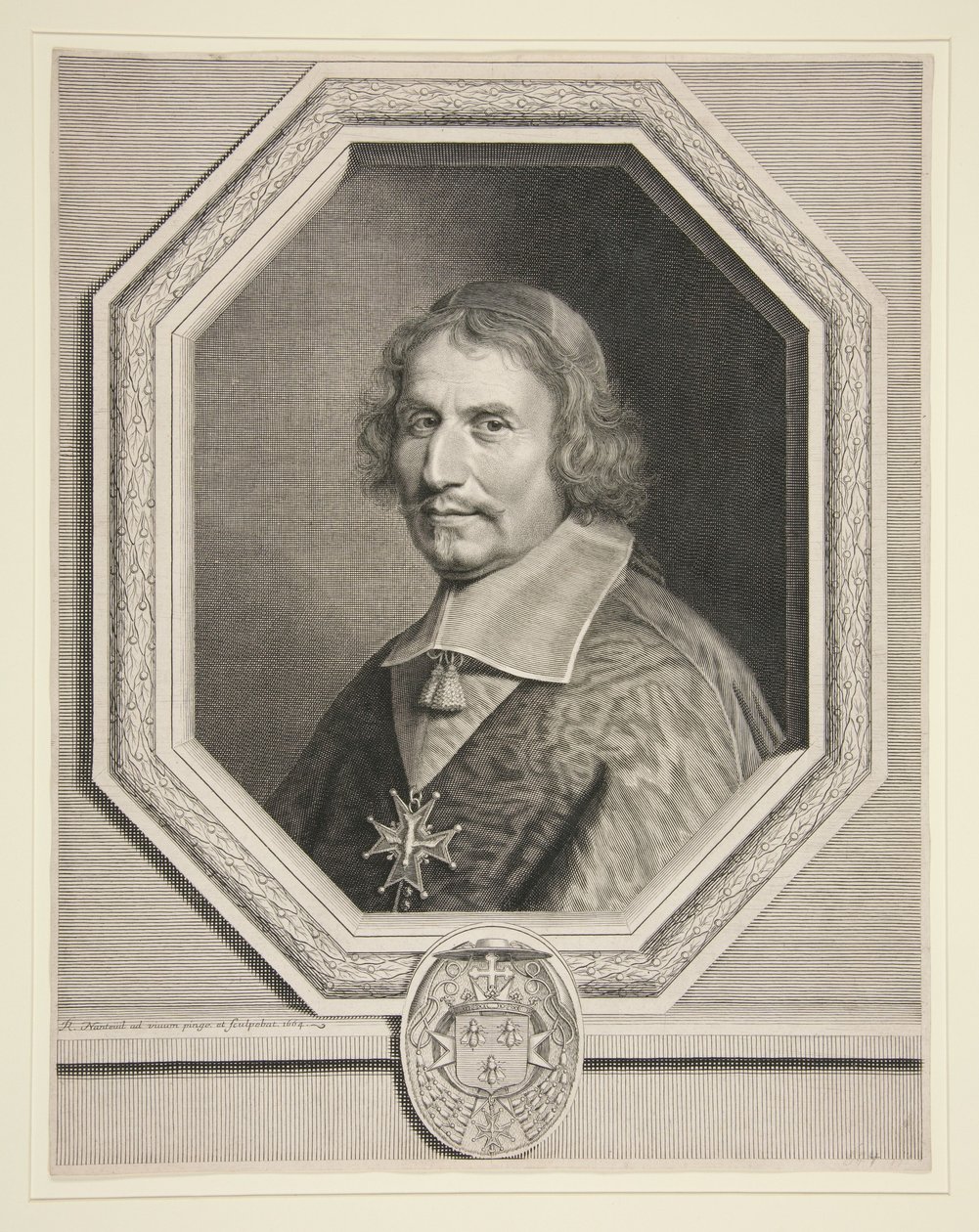 Cardeal Antoine Barberin, arcebispo de Reims de Robert Nanteuil