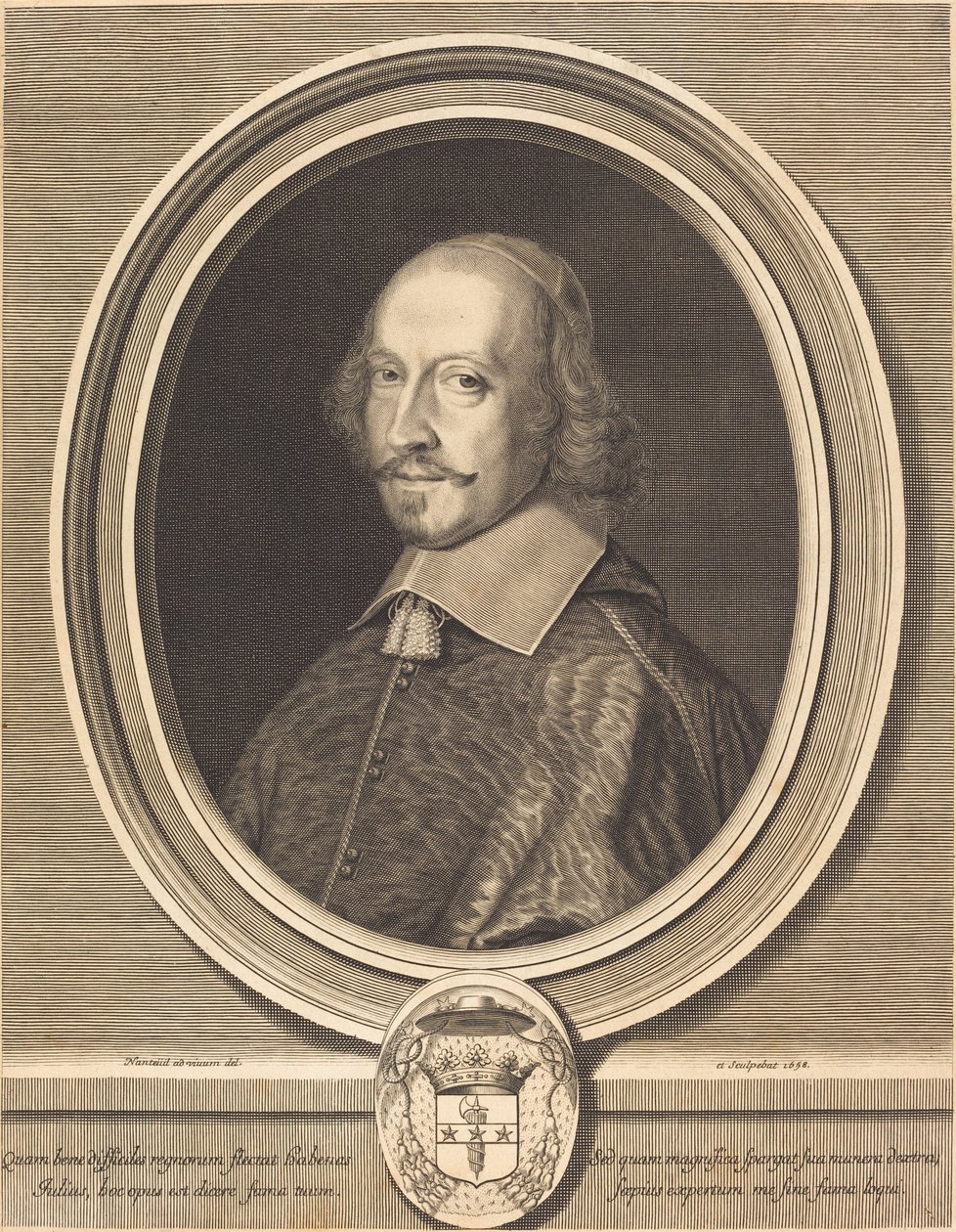Cardeal Jules Mazarin de Robert Nanteuil