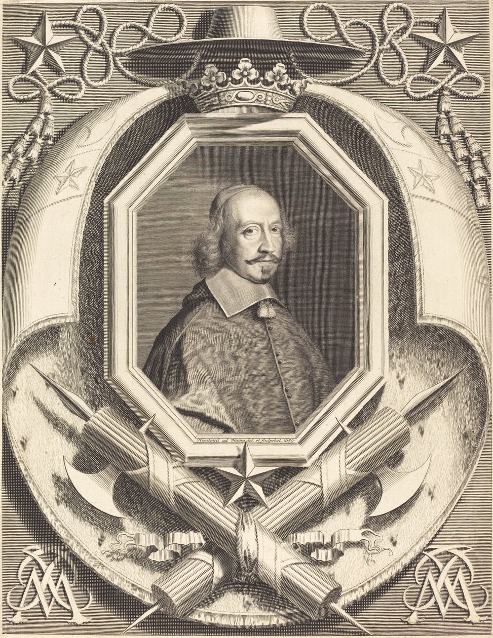 Cardeal Jules Mazarin de Robert Nanteuil