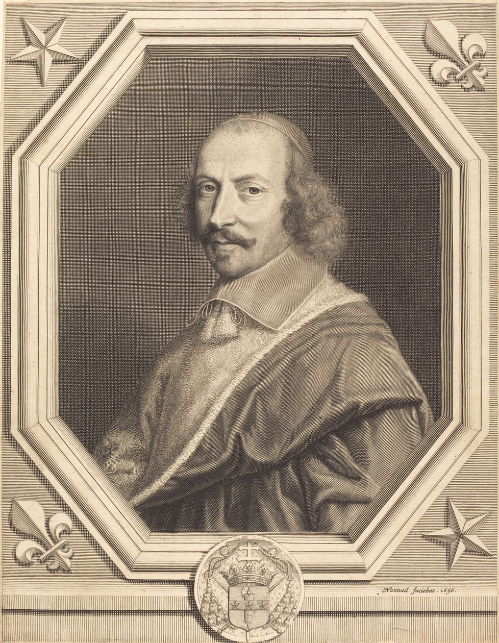 Cardeal Jules Mazarin de Robert Nanteuil