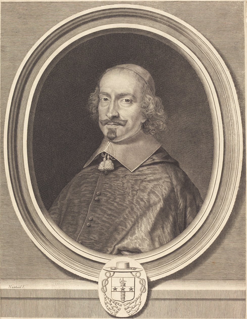 Cardeal Jules Mazarin de Robert Nanteuil