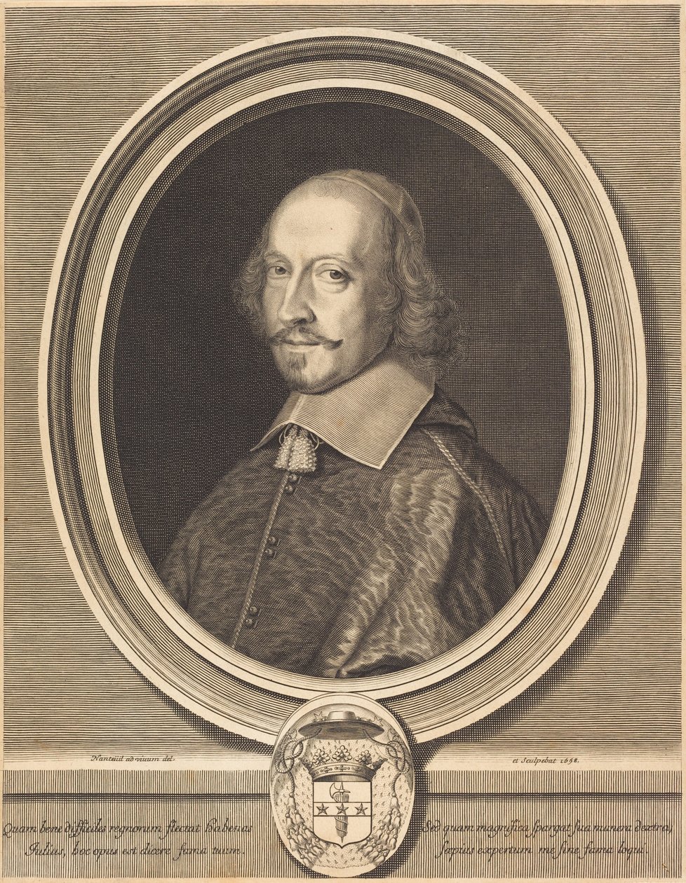 Cardeal Jules Mazarin de Robert Nanteuil