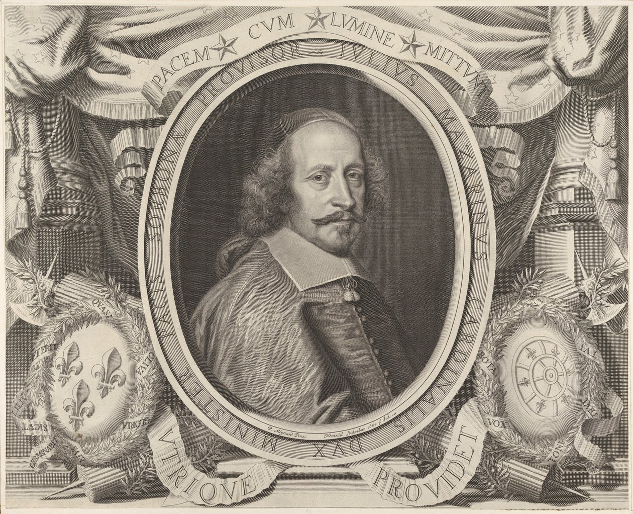 Cardeal Jules Mazarin de Robert Nanteuil