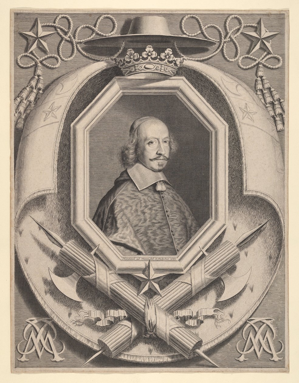 Cardeal Jules Mazarin de Robert Nanteuil