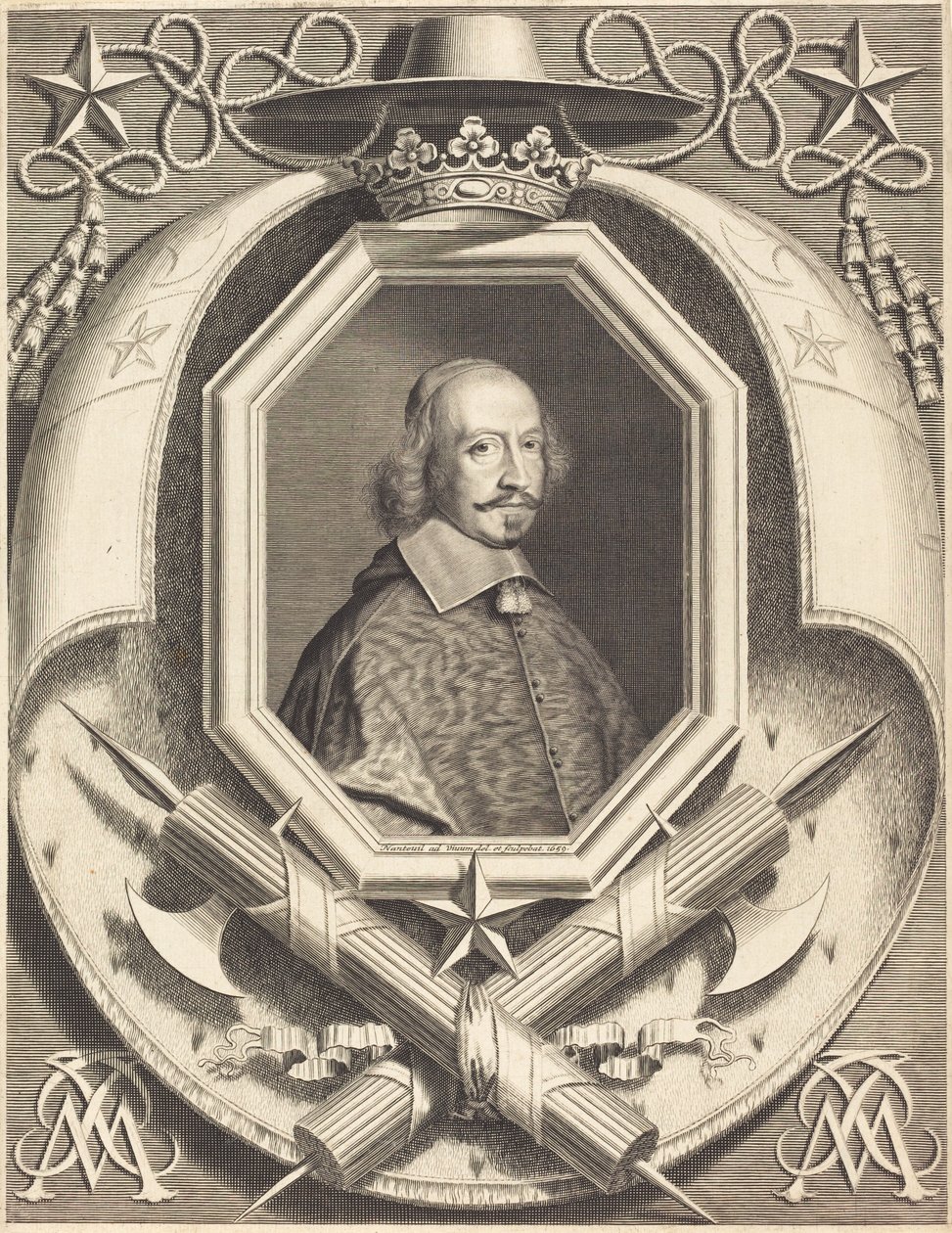Cardeal Jules Mazarin de Robert Nanteuil