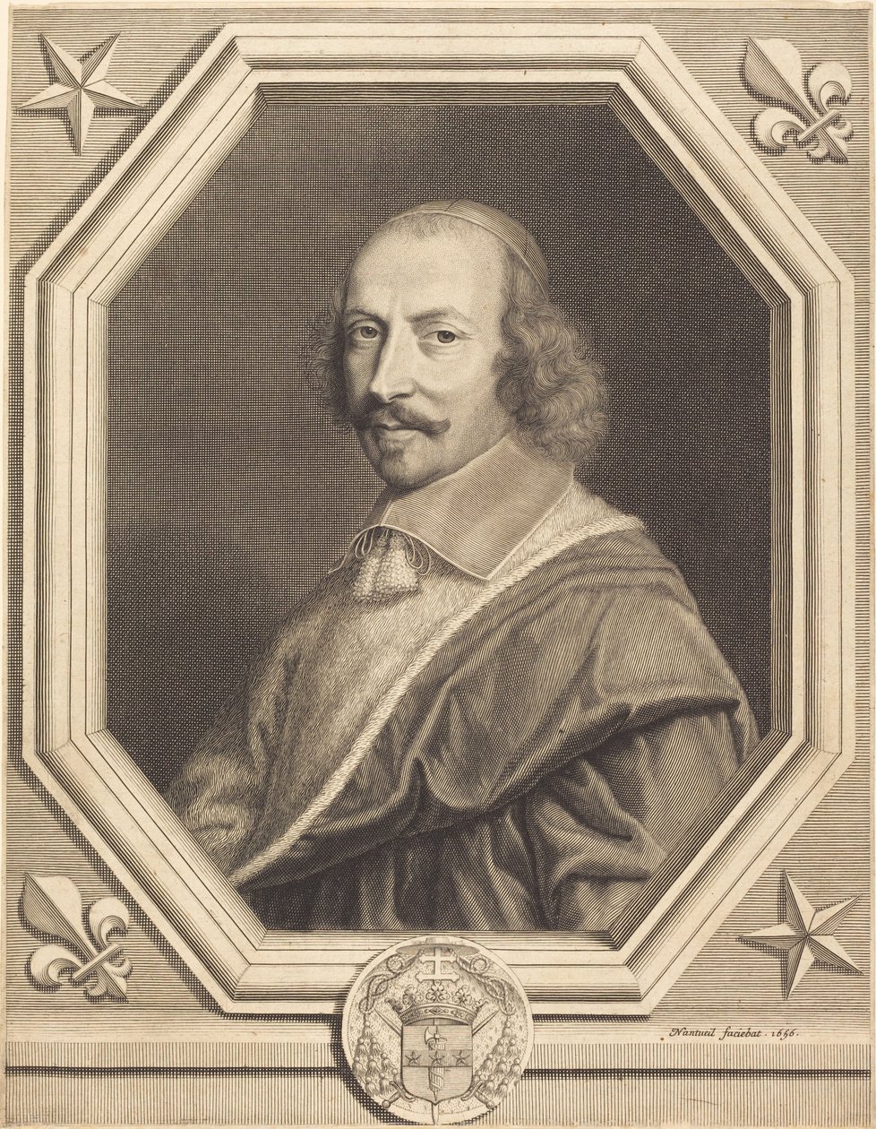 Cardeal Jules Mazarin de Robert Nanteuil