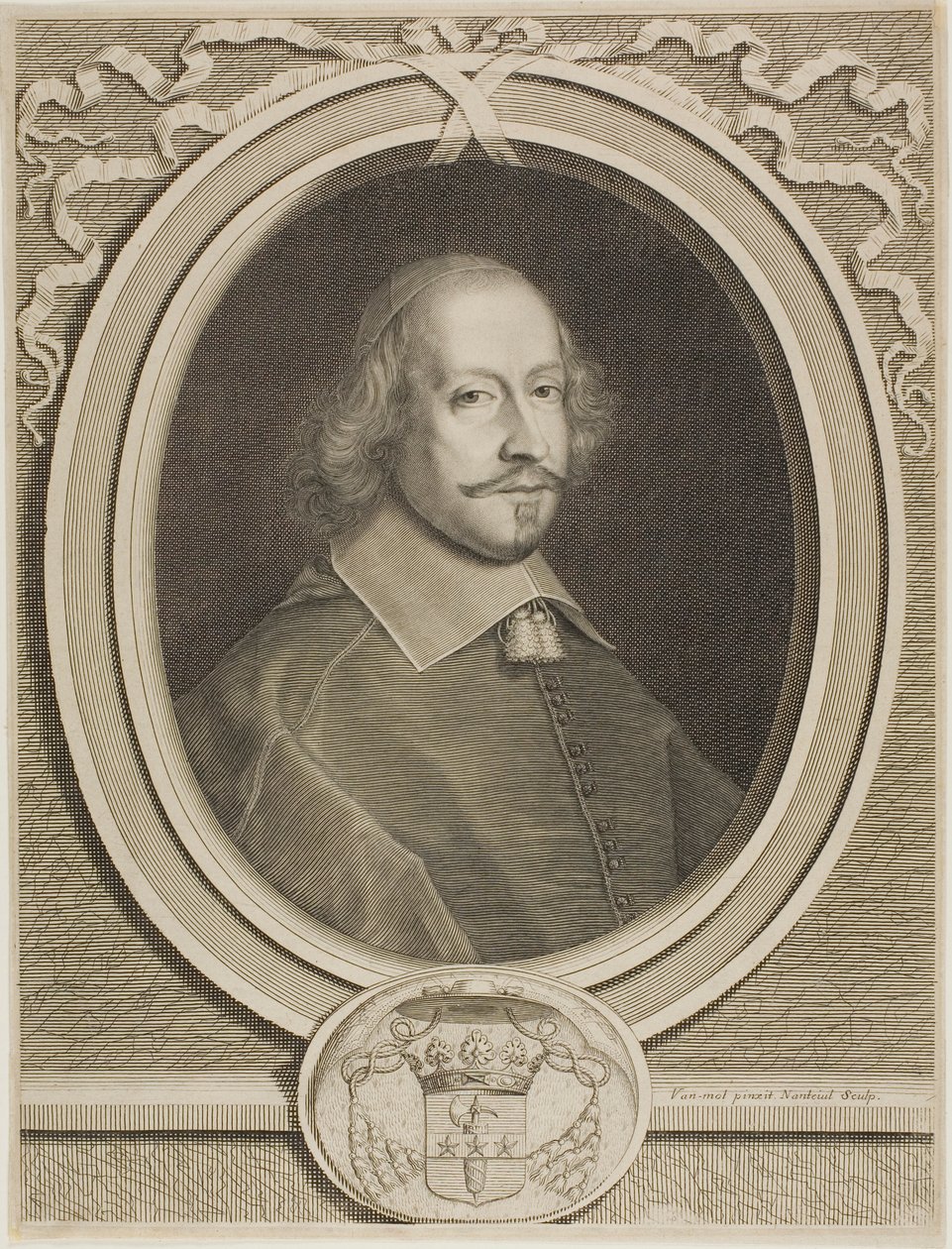Cardeal Mazarin de Robert Nanteuil