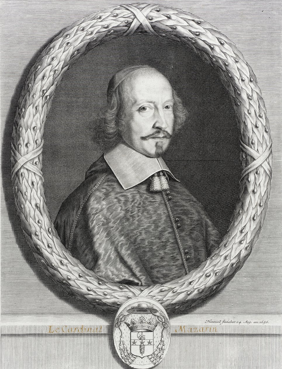 Cardeal Mazarin de Robert Nanteuil