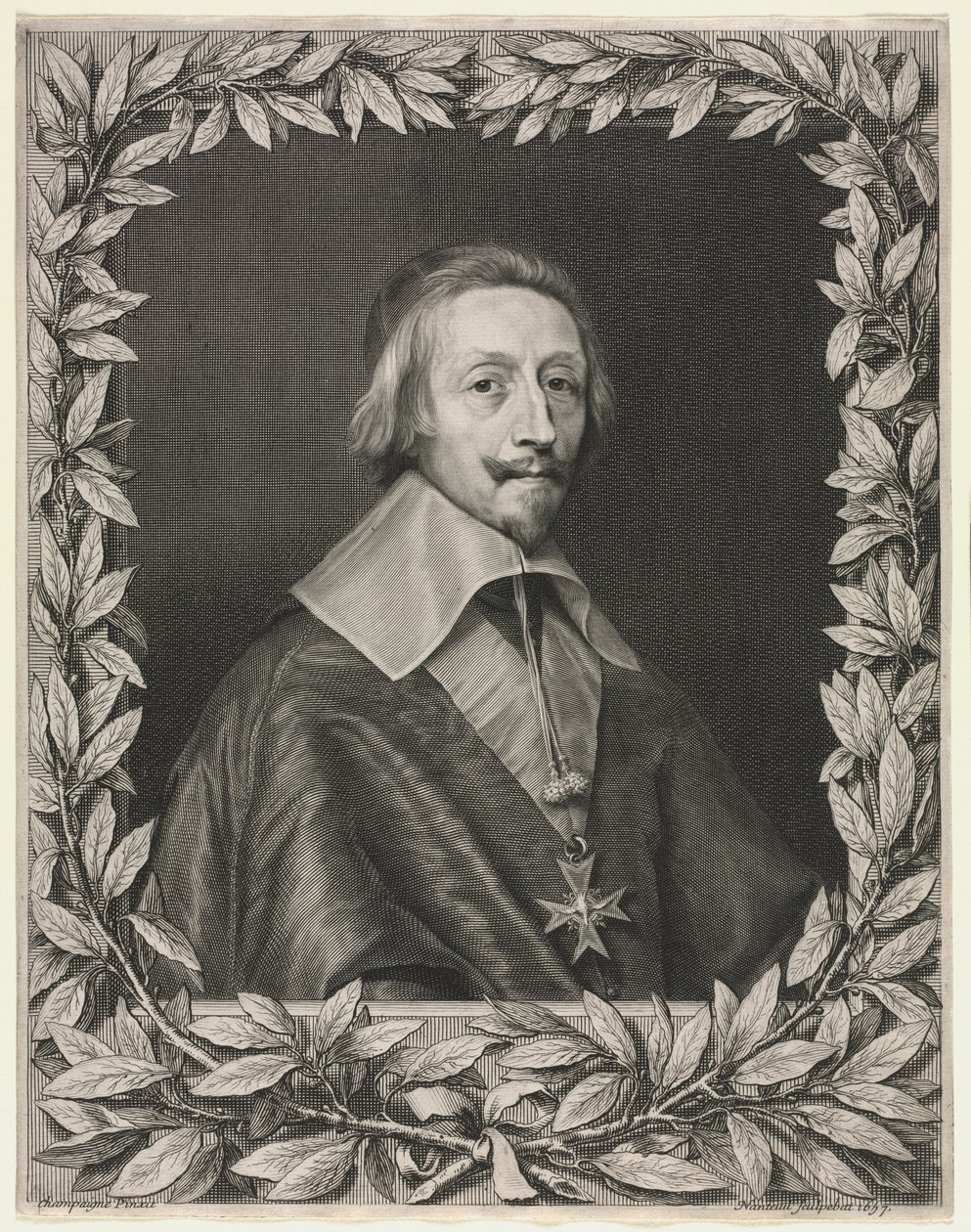 Cardeal Richelieu de Robert Nanteuil