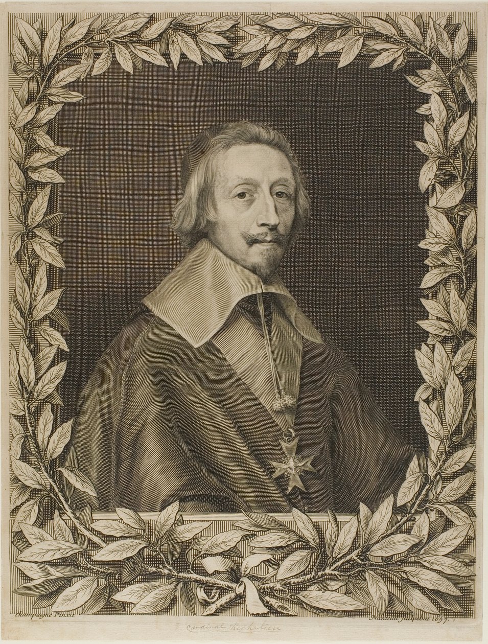 Cardeal Richelieu de Robert Nanteuil