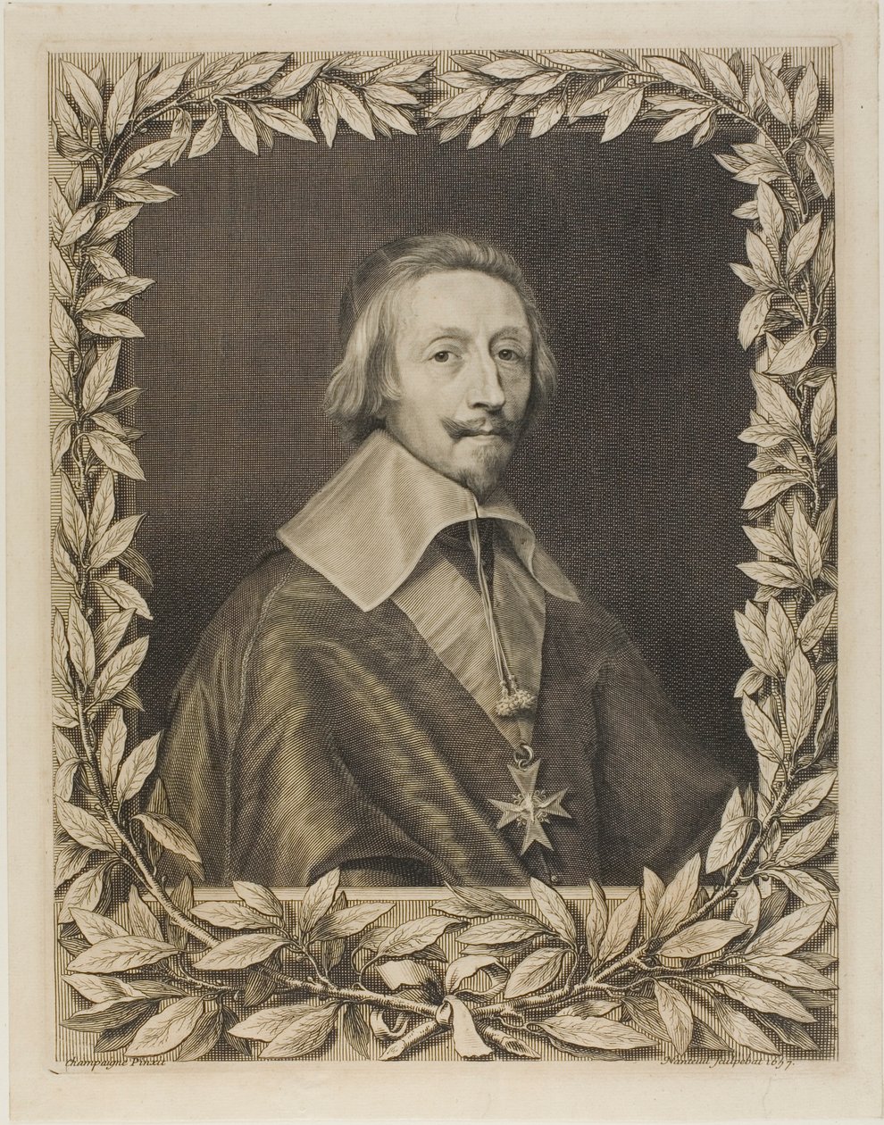 Cardeal Richelieu de Robert Nanteuil