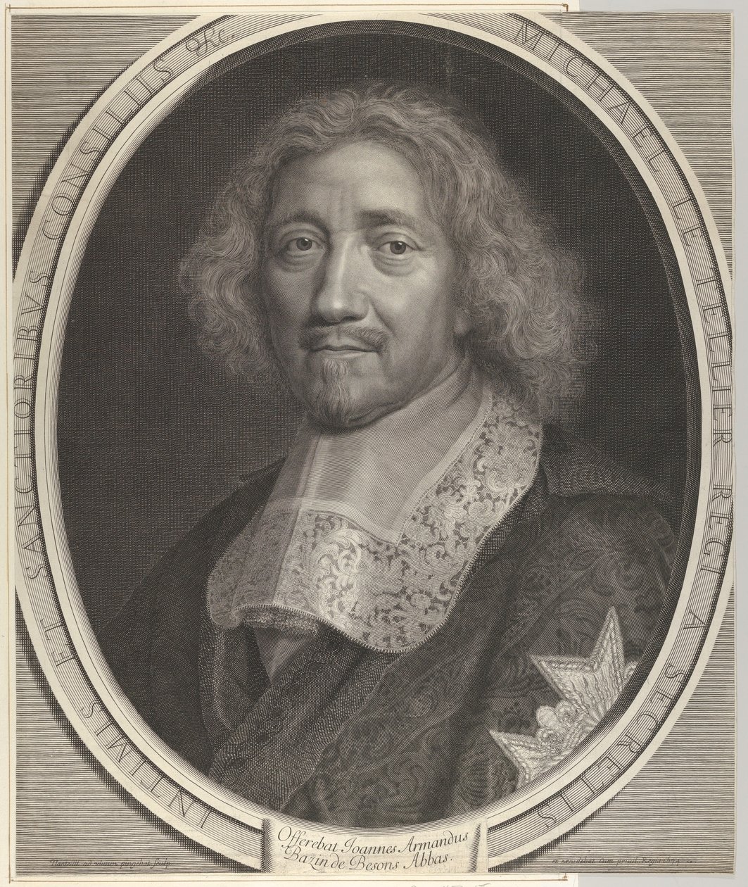 Chanceler Michel IV Le Tellier de Robert Nanteuil