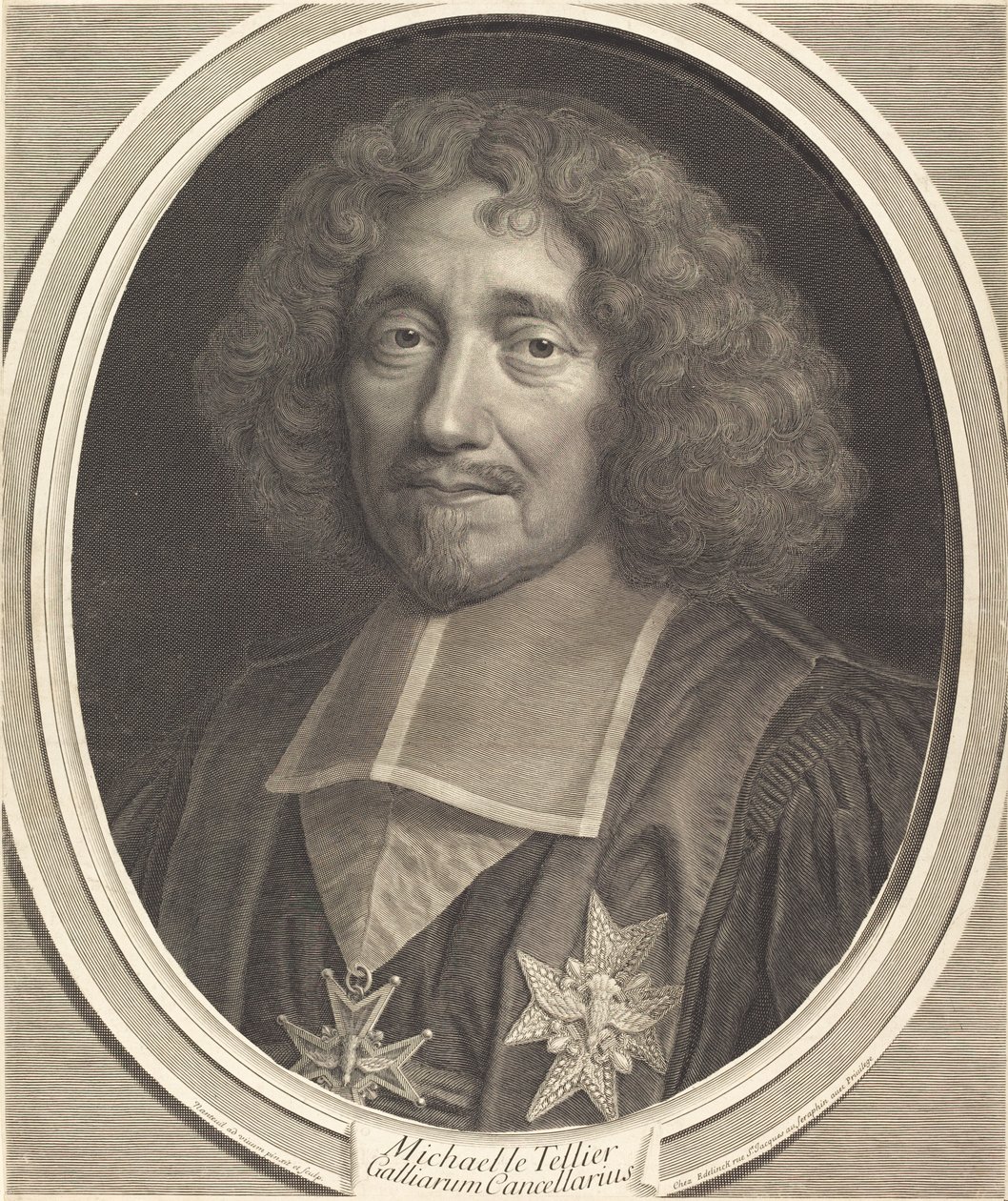 Chanceler Michel Le Tellier de Robert Nanteuil