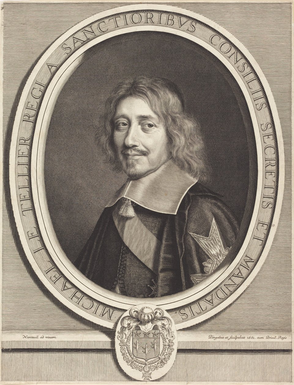 O Chanceler Michel Le Tellier de Robert Nanteuil