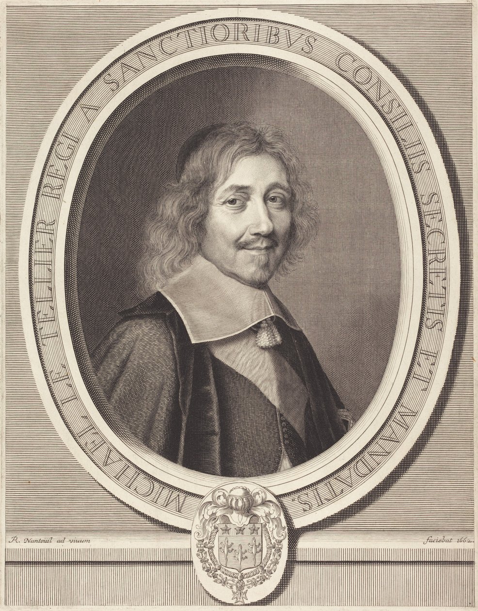 O chanceler Michel Le Tellier de Robert Nanteuil