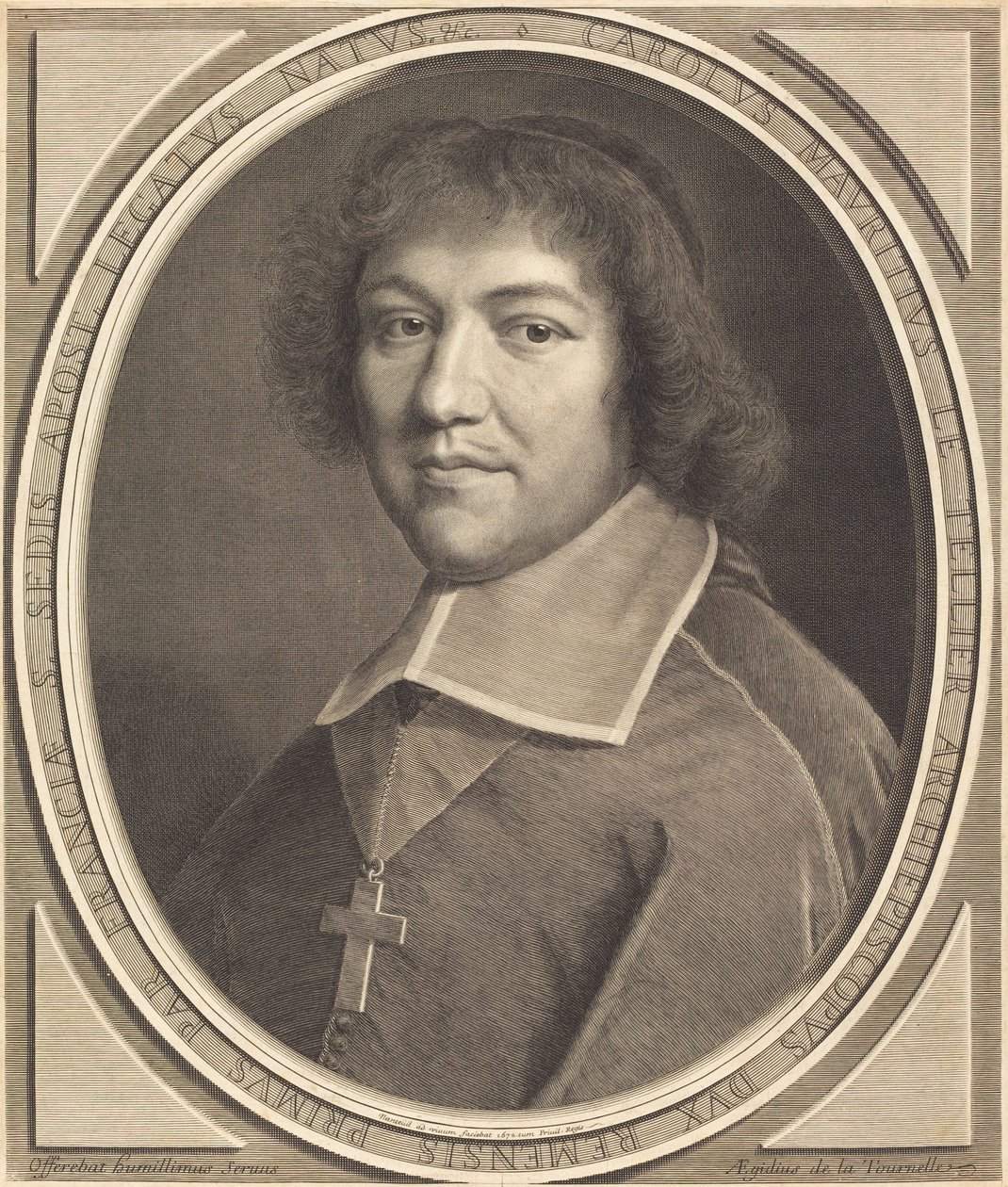 Charles Maurice Le Tellier de Robert Nanteuil