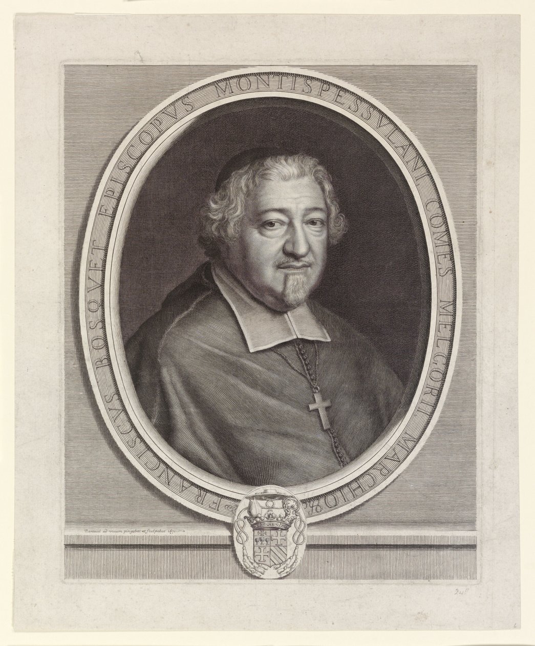 François Bosquet, bispo de Montpellier de Robert Nanteuil