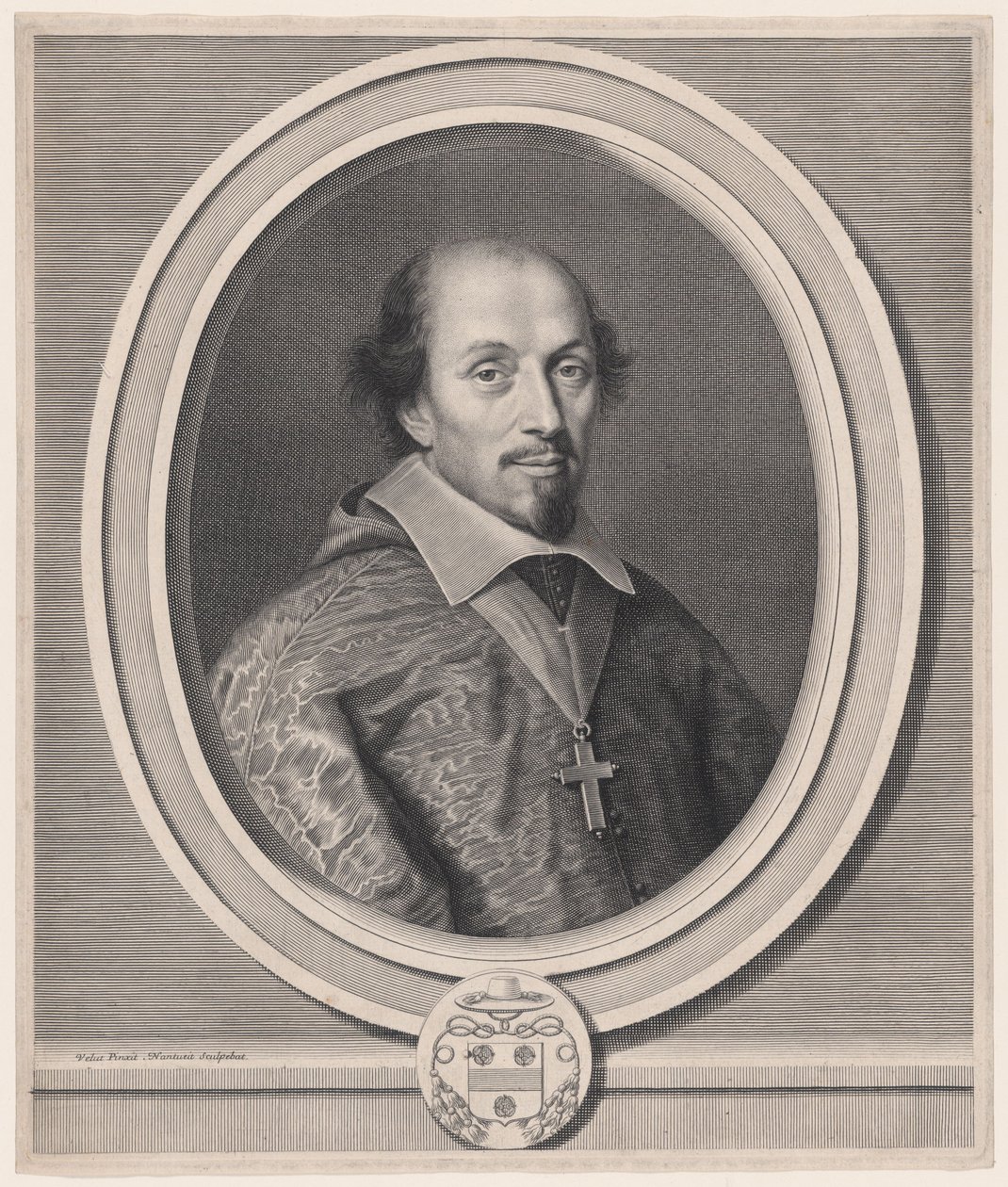 François Mallier du Houssay, Bispo de Troyes (Bishop of Troyes) de Robert Nanteuil
