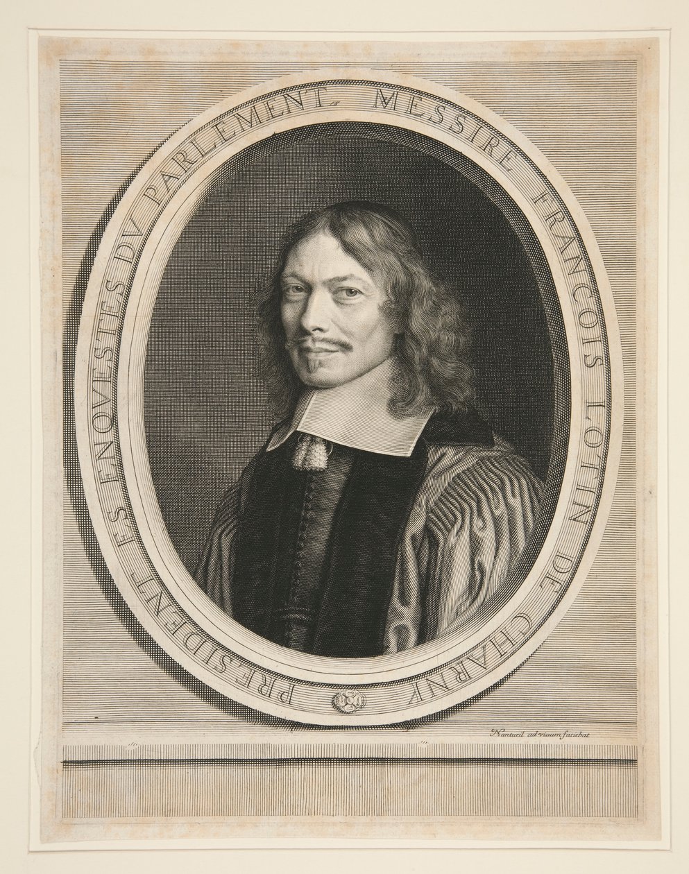 François Lotin de Charny (Presidente do Parlamento de Paris) de Robert Nanteuil