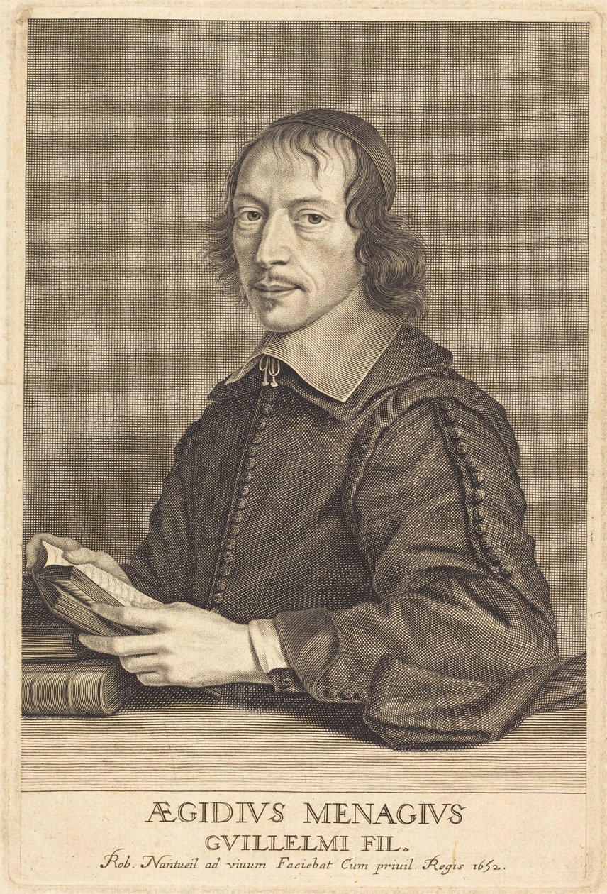 Gilles Ménage de Robert Nanteuil