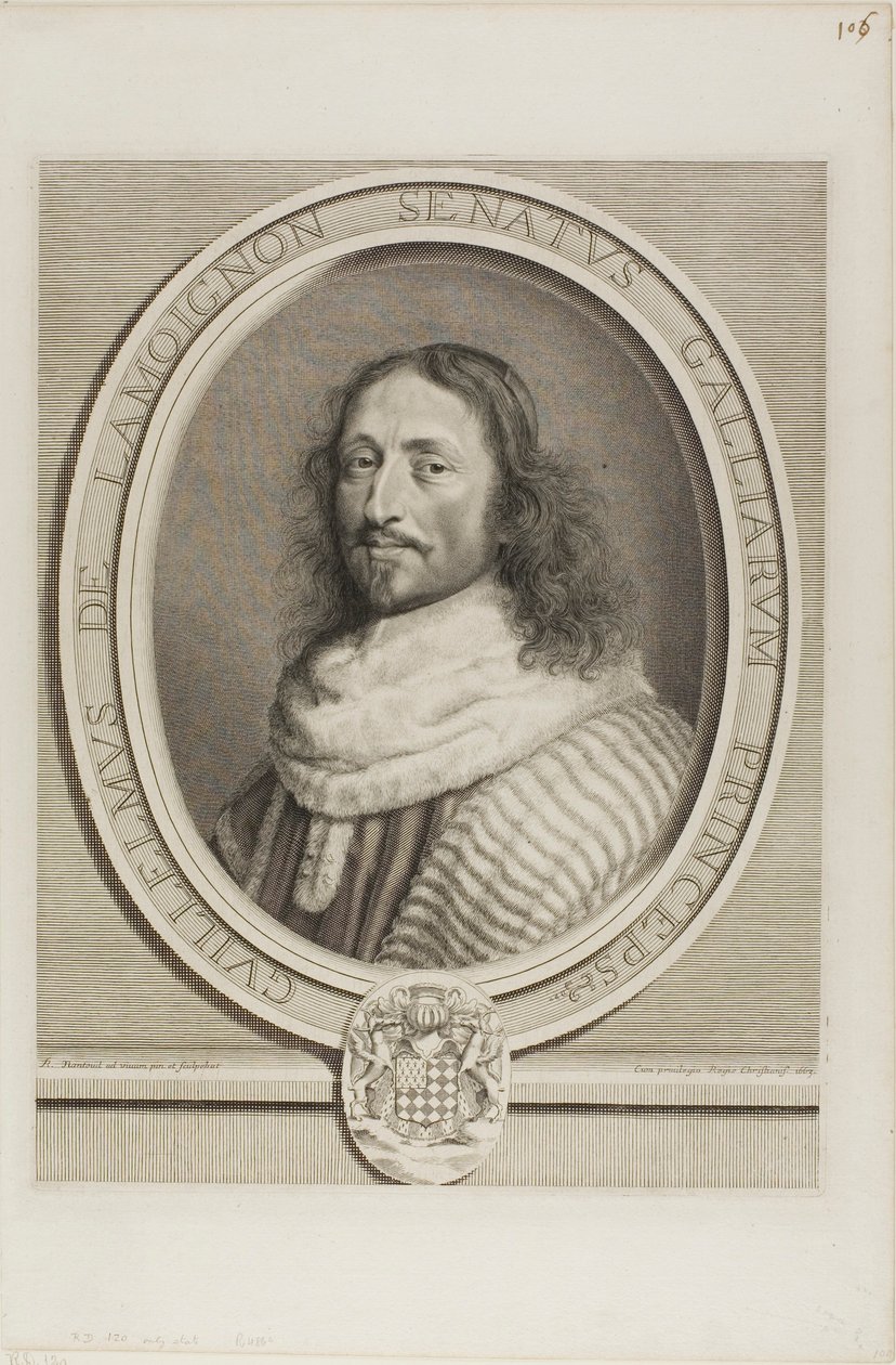 Guillaume de Lamoignon de Robert Nanteuil