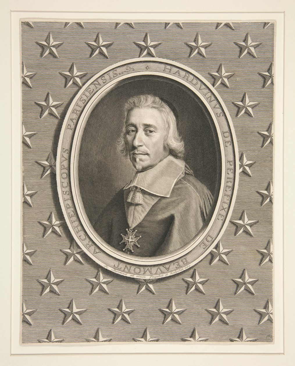 Hardouin de P?r?fixe de Beaumont, Arcebispo de Paris (1605-1671) de Robert Nanteuil
