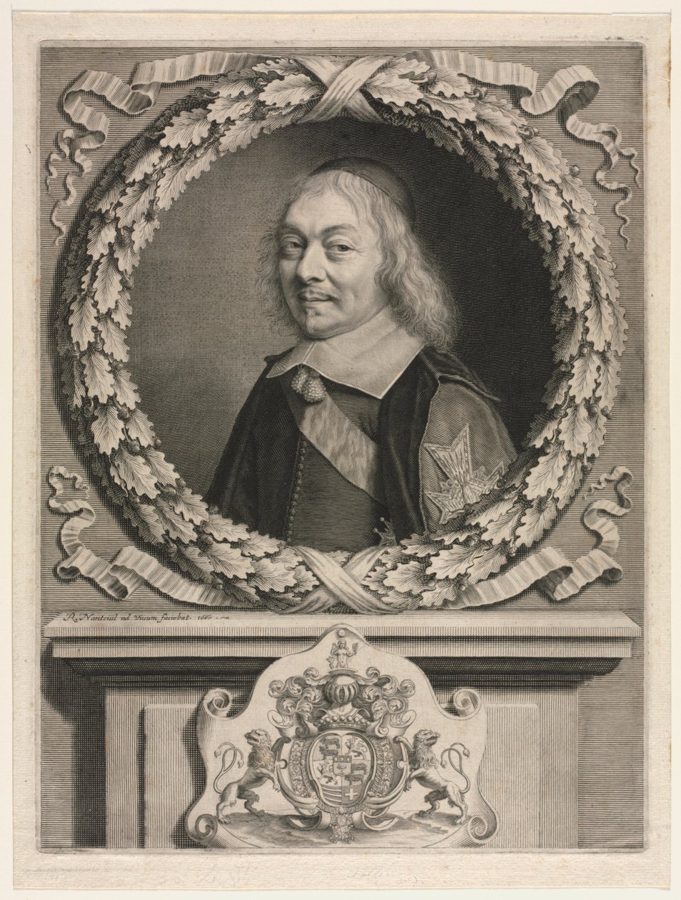 Henri-Auguste de Loménie Conde de Brienne, 1660. de Robert Nanteuil