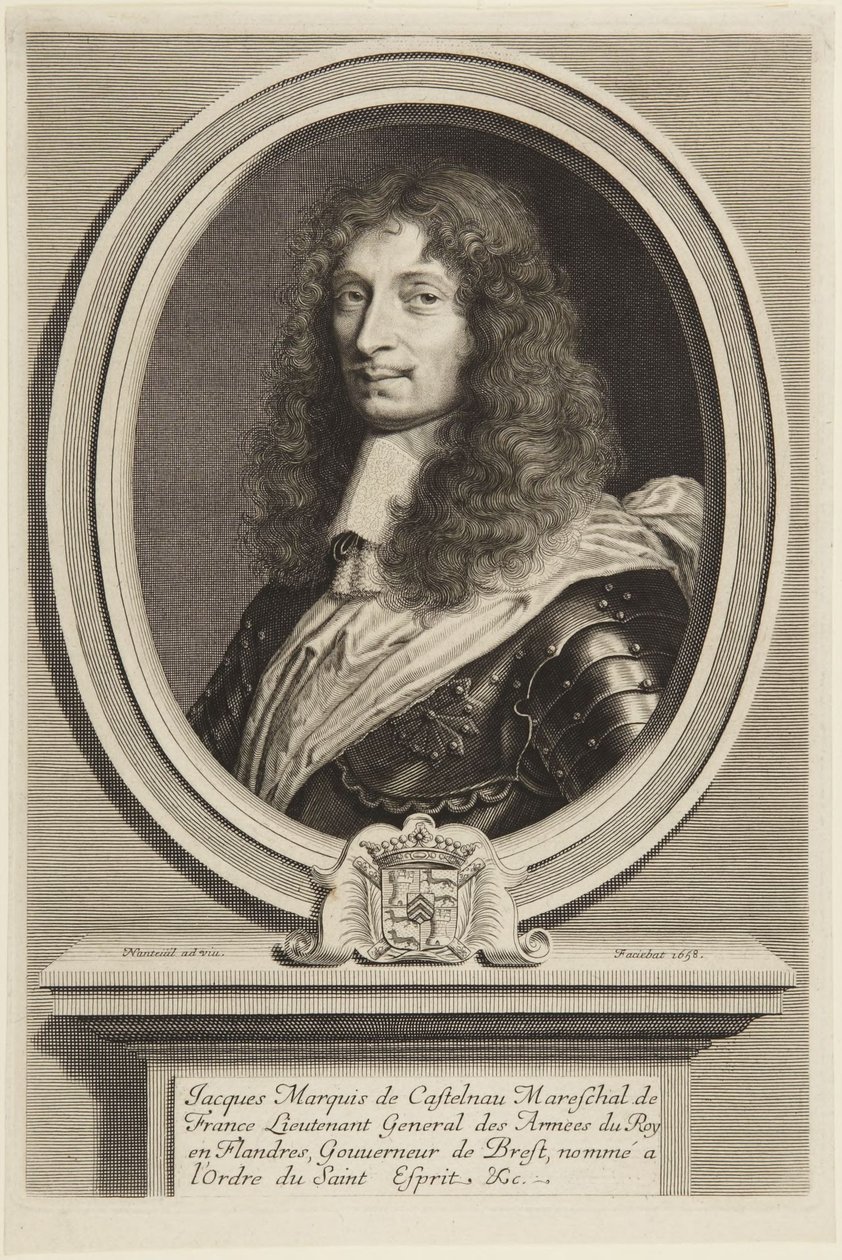 Jacques, Marquês de Castelnau - 1658 de Robert Nanteuil