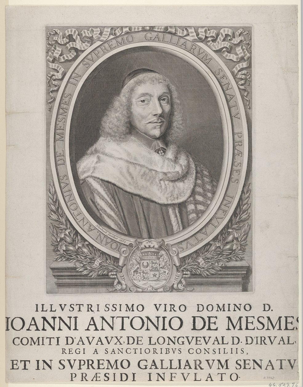 Jean-Antoine de Mesmes, 1658. de Robert Nanteuil