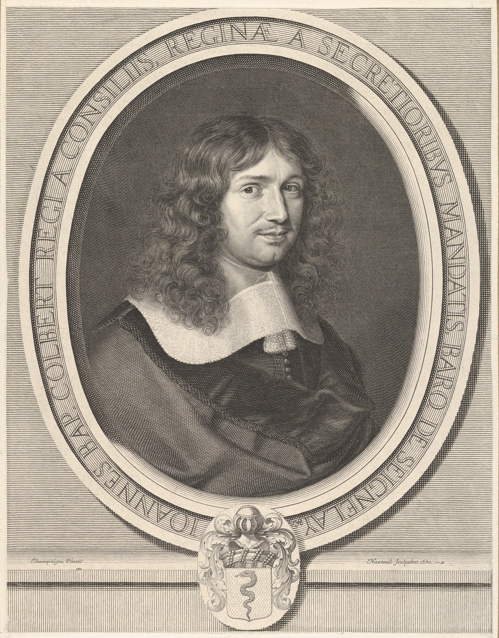 Jean-Baptiste Colbert, 1660. de Robert Nanteuil