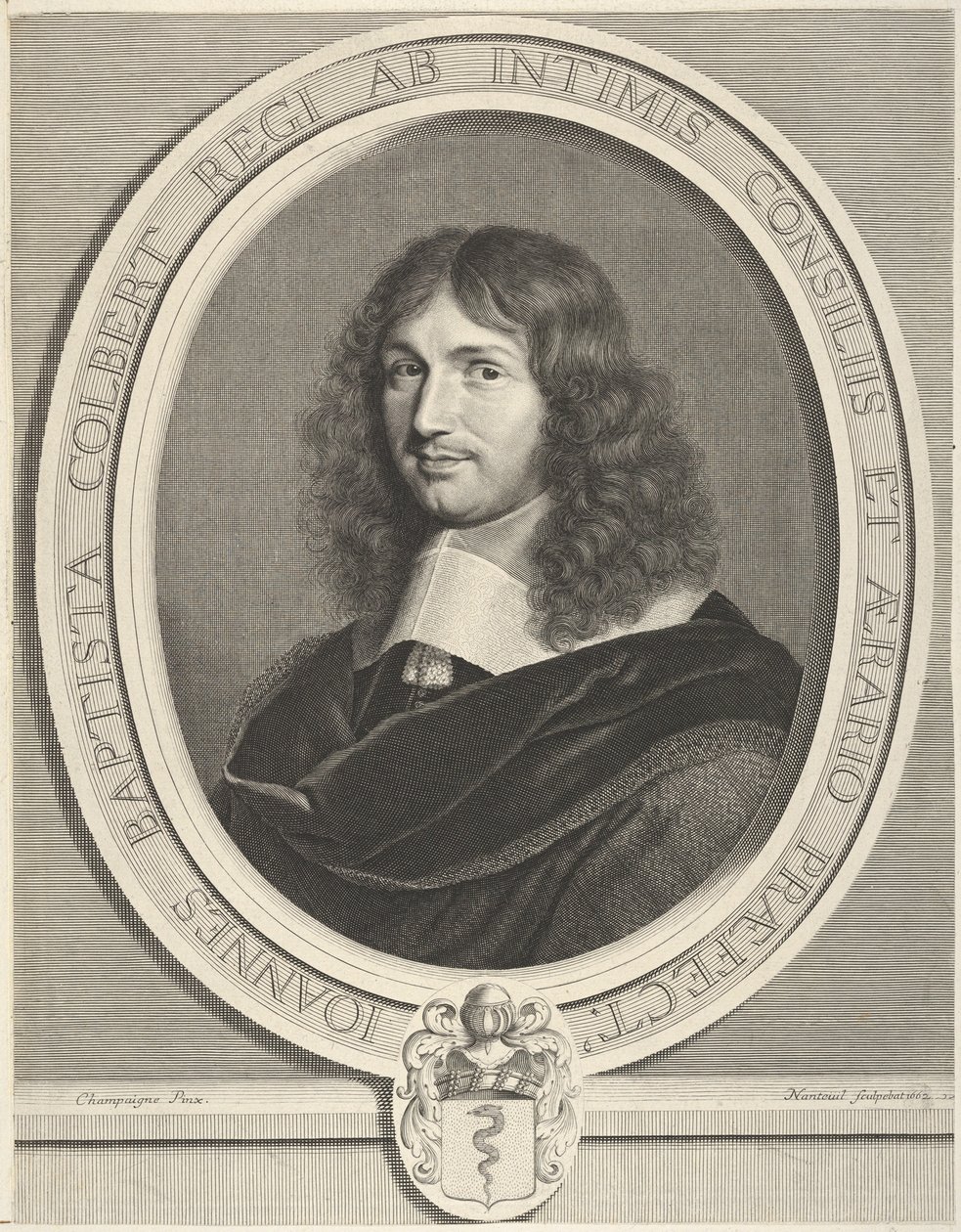Jean-Baptiste Colbert, 1662. de Robert Nanteuil