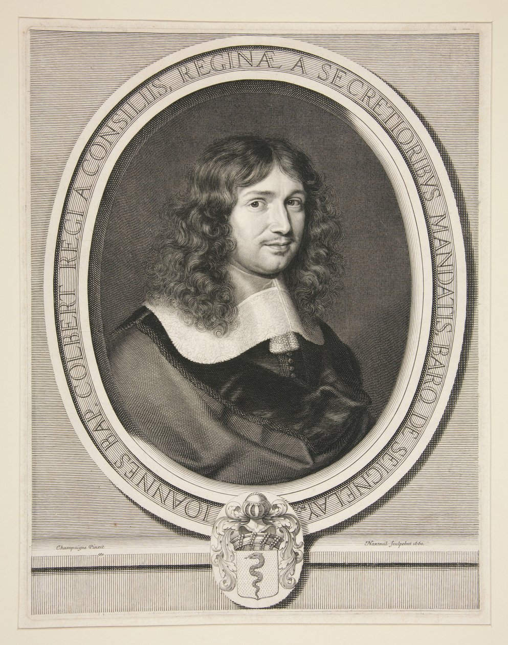 Jean-Baptiste Colbert, controlador-geral das Finanças de Robert Nanteuil