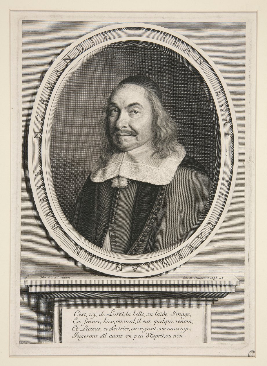 Jean Loret (1595-1665) de Robert Nanteuil