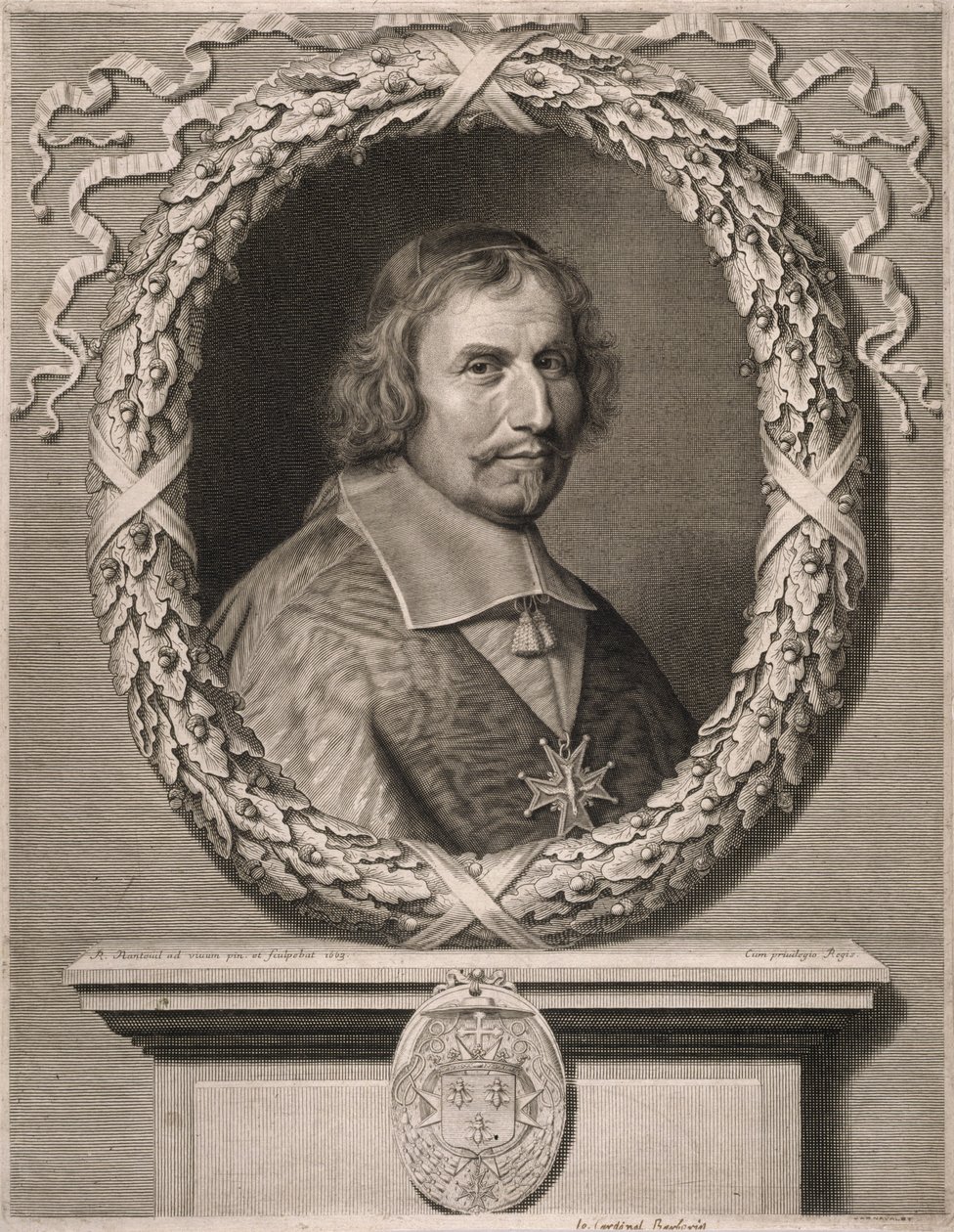 O cardeal Antoine Barberin de Robert Nanteuil