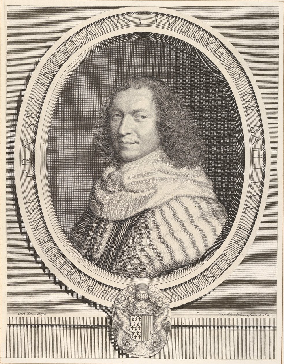 Louis-Dominique de Bailleul, 1660. de Robert Nanteuil