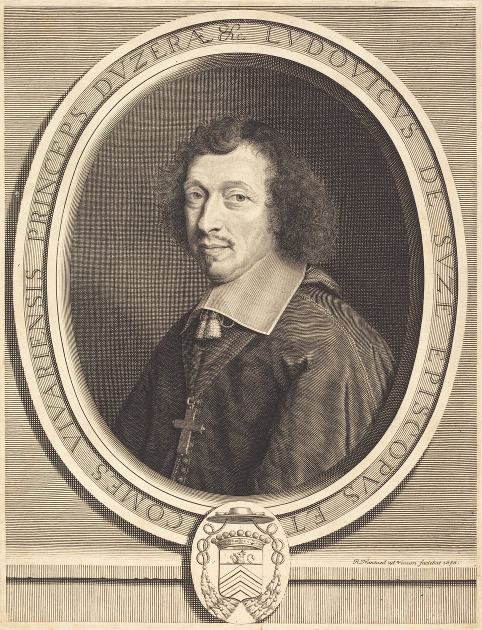 Louis-François de La Baume de Suze de Robert Nanteuil